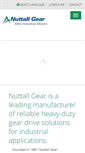 Mobile Screenshot of nuttallgear.com