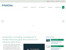 Tablet Screenshot of nuttallgear.com